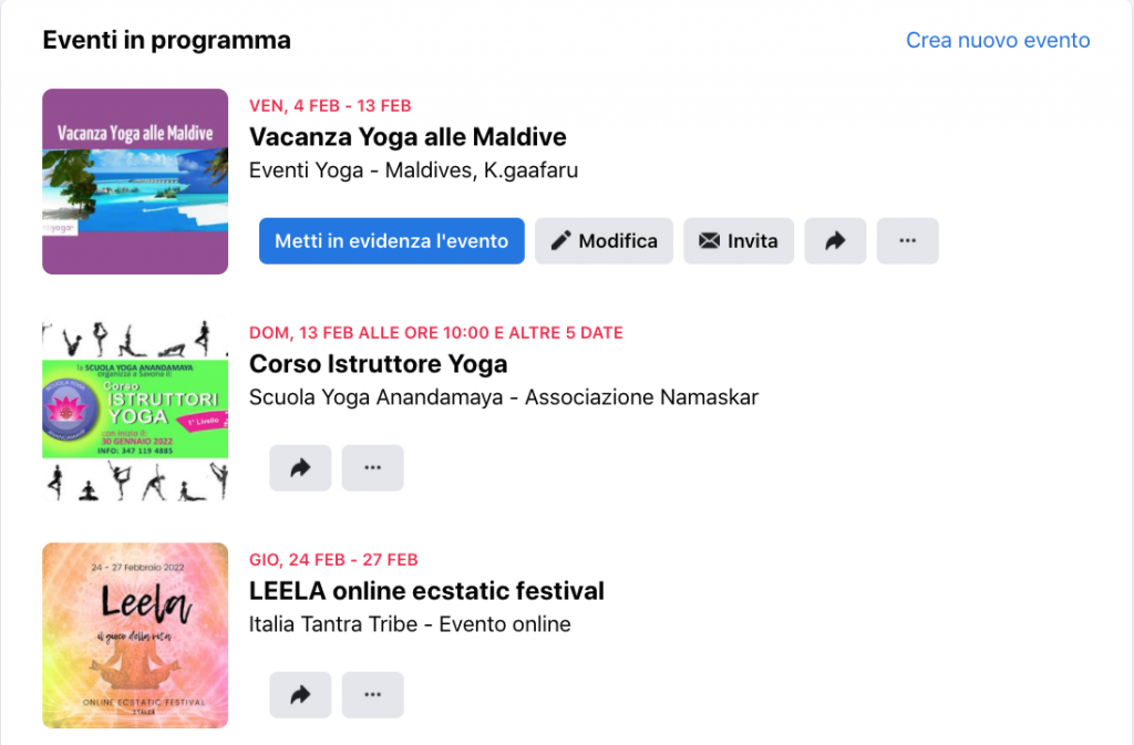 Come promuovere online un evento di yoga