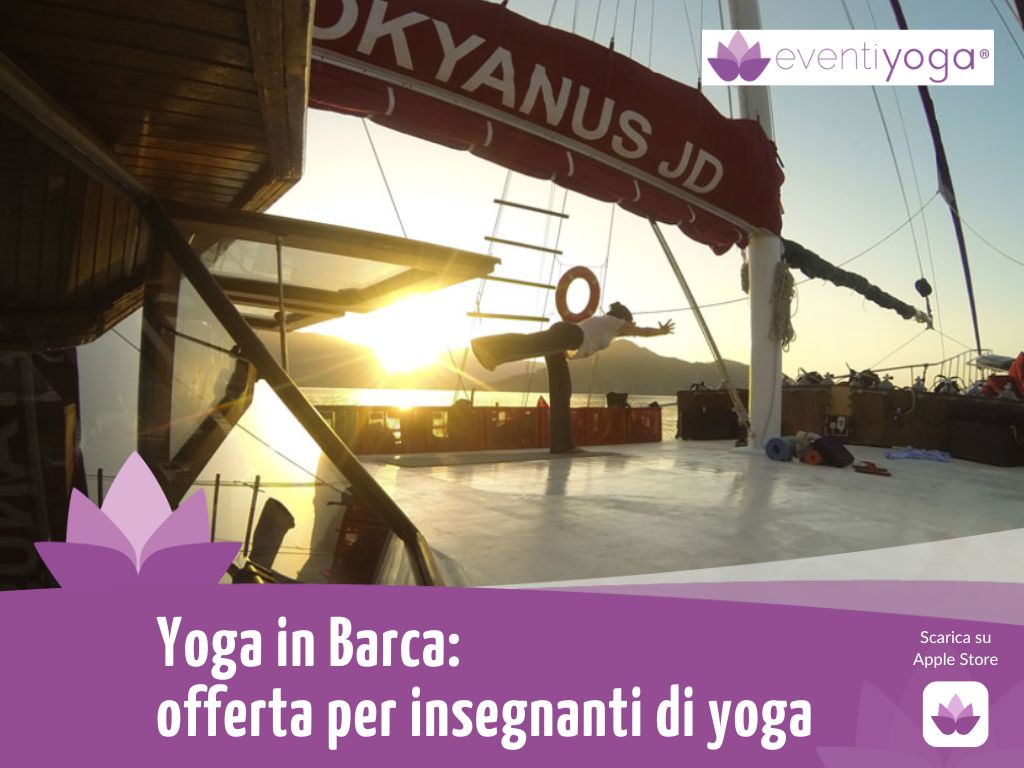 Yoga in barca Okyanus JD Turchia