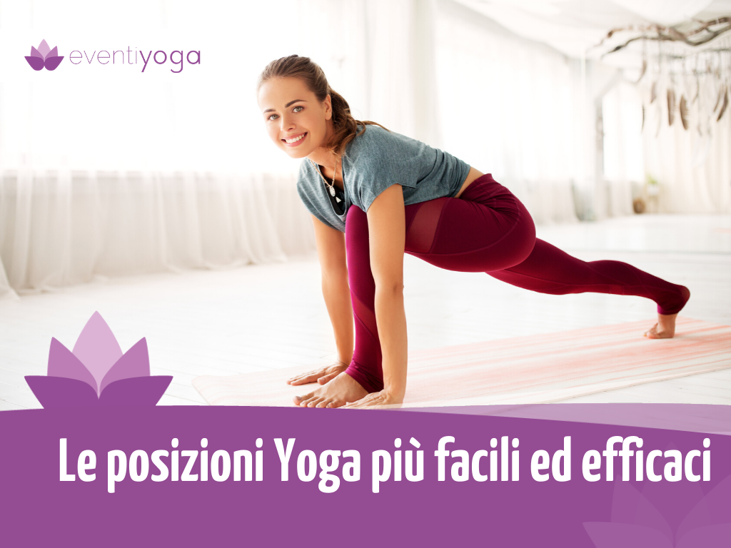 Posizioni Yoga Facili ed efficaci