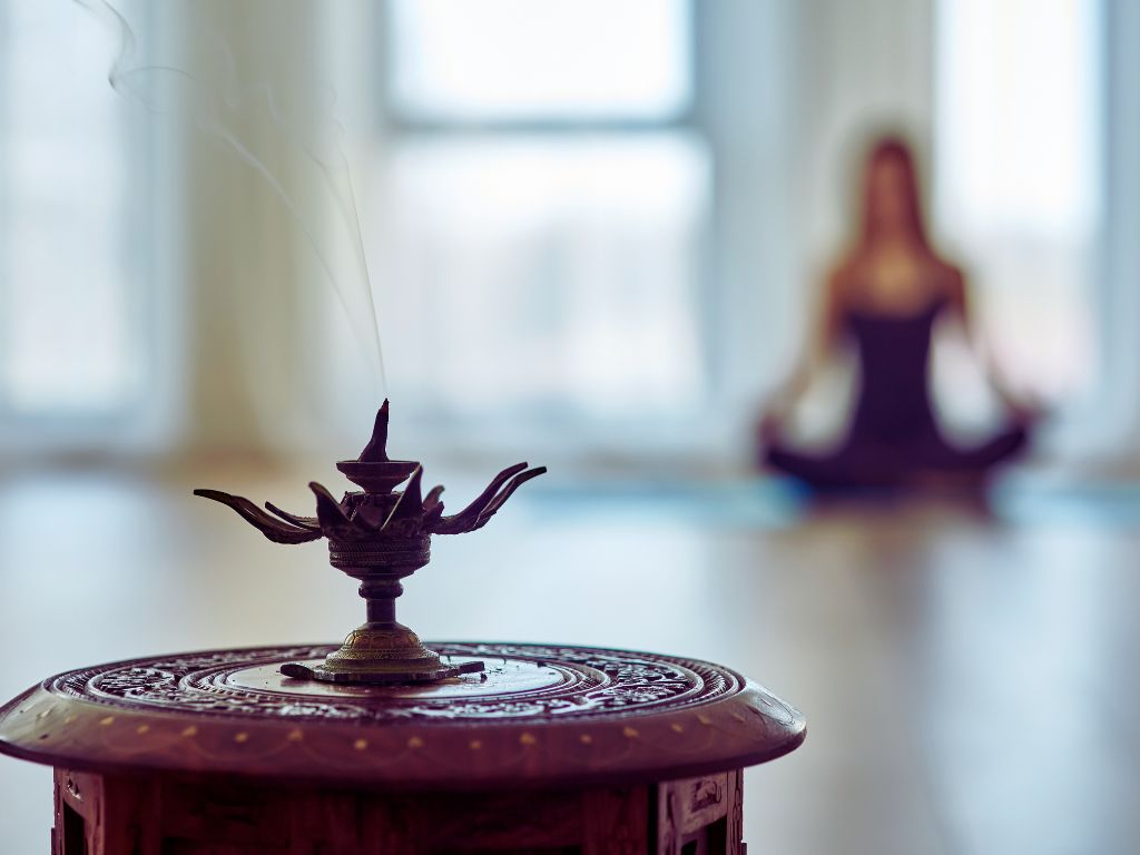 interni di una scuola yoga