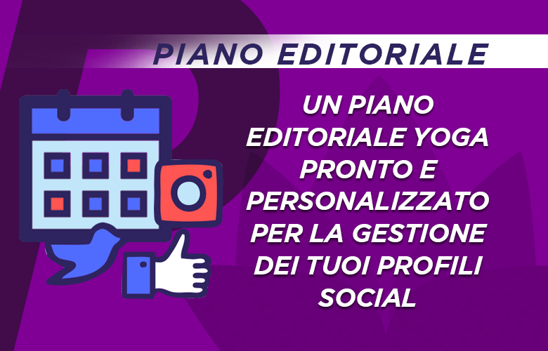 PIANO EDITORIALE Yoga