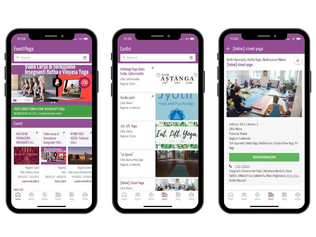 Centri Yoga in Italia
