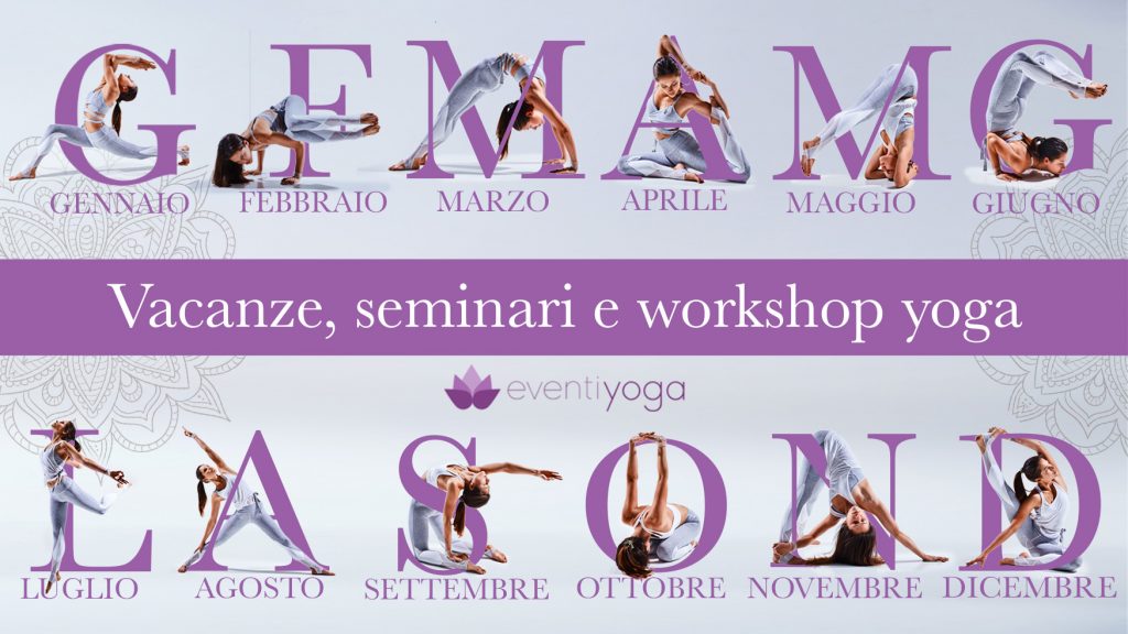 Collage Eventi Yoga Tutto l'Anno
