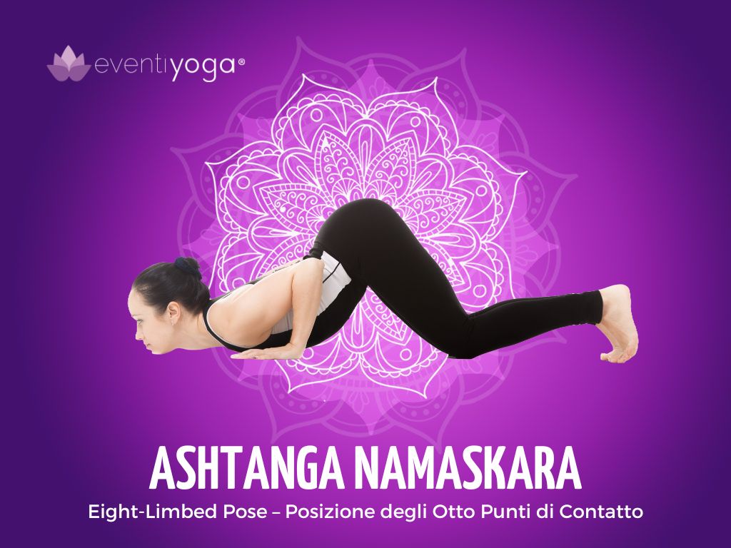 Ashtanga Namaskara Posizione degli Otto Punti di Contatto