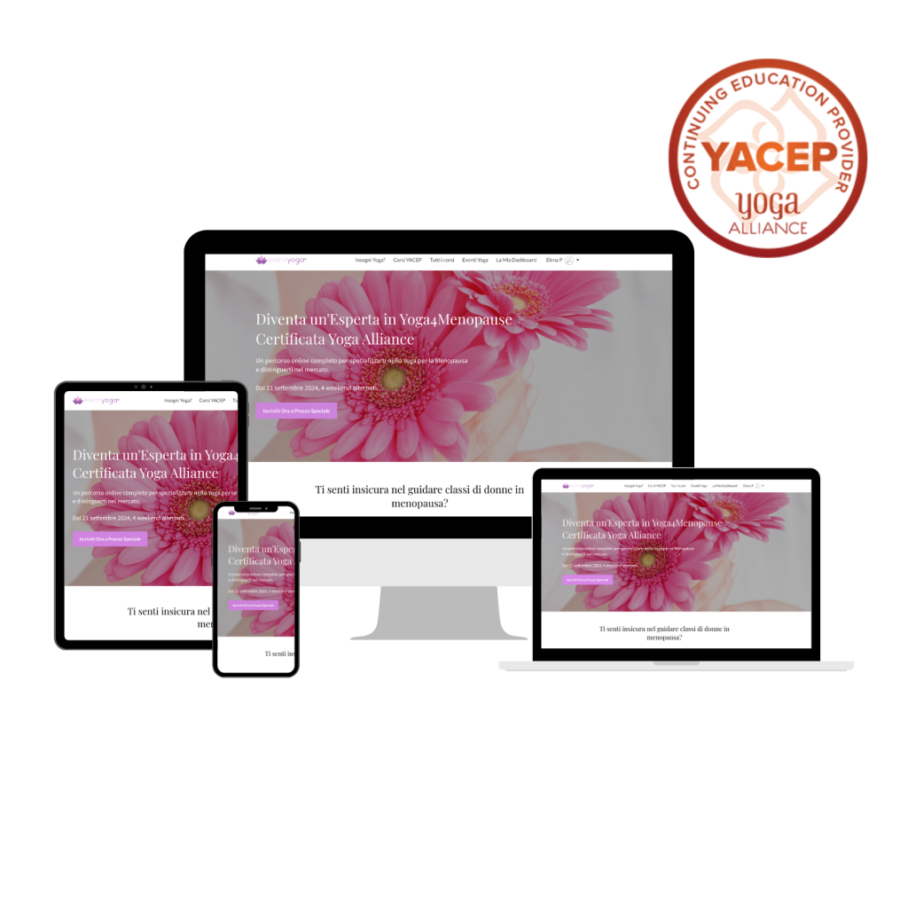 Yoga4Menopause Percorso Online - Marcella Fulco