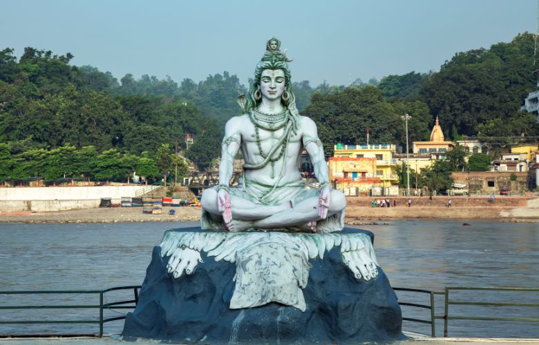 statua buddha a Rishikesh
