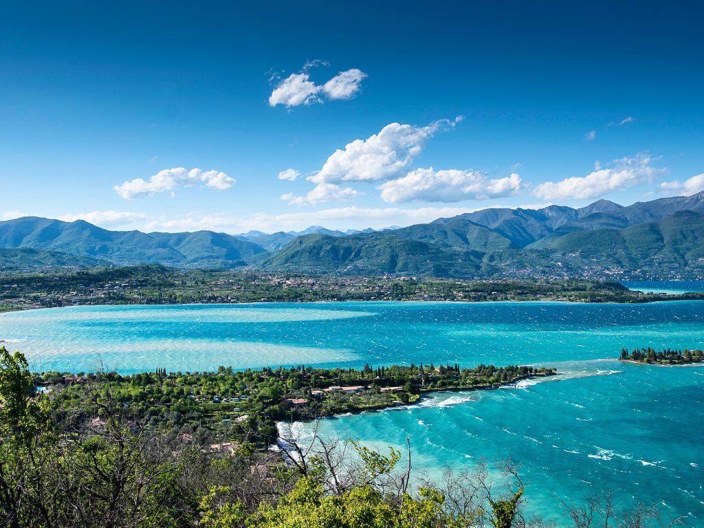 Lago di Garda in Lombardia