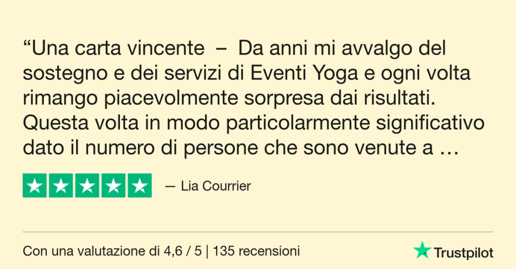 Trustpilot Review - Lia Courrier